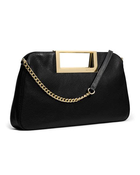 michael kors berkley large clutch black|Michael Kors Berkley Clutch Bags for Women for sale .